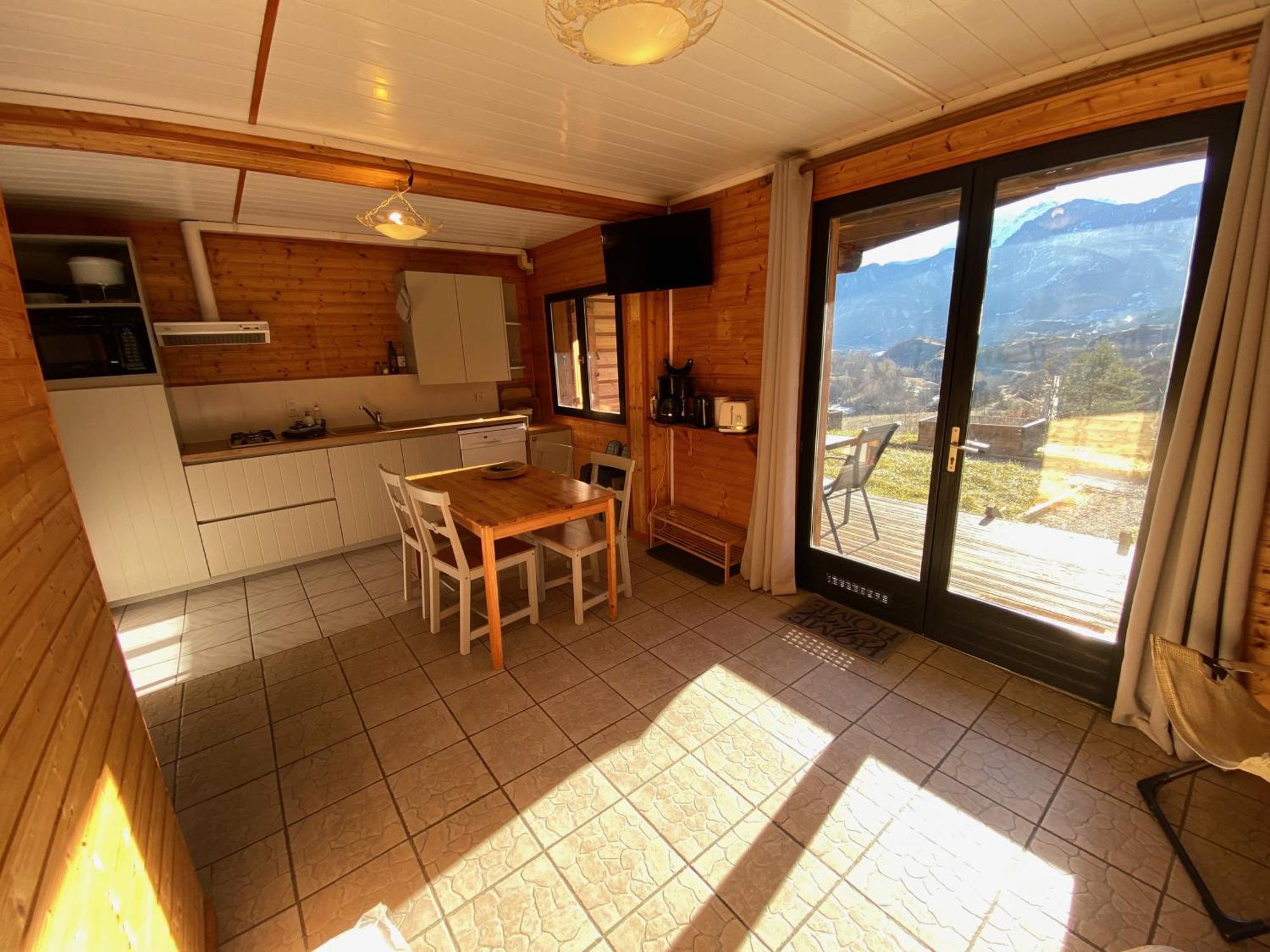 Chalet A Un Endroit Exceptionnel, Alpes, Parc National Des Ecrins Les Vigneaux Exterior foto