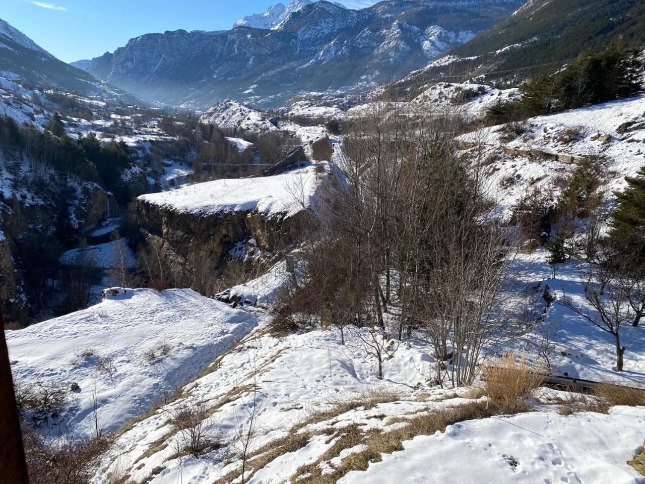 Chalet A Un Endroit Exceptionnel, Alpes, Parc National Des Ecrins Les Vigneaux Exterior foto